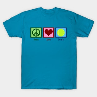 Peace Love Tennis T-Shirt